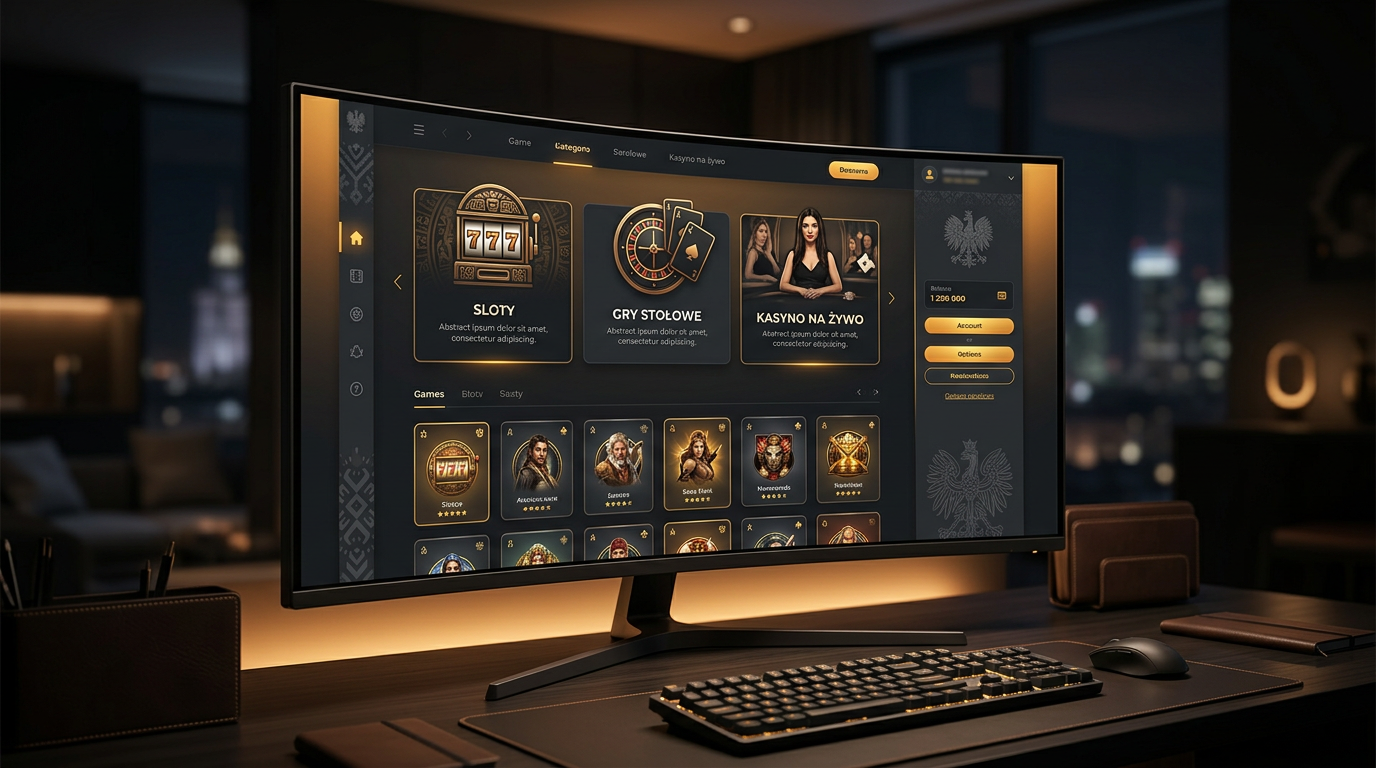 Gry Kasynowe Polska 2026 - Interfejs Kasyna Online