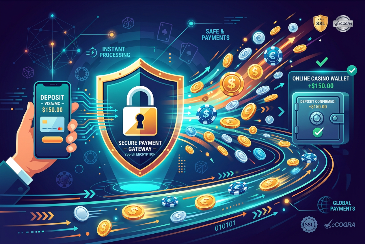 Bezpieczne i szybkie transakcje w kasynach online 2026